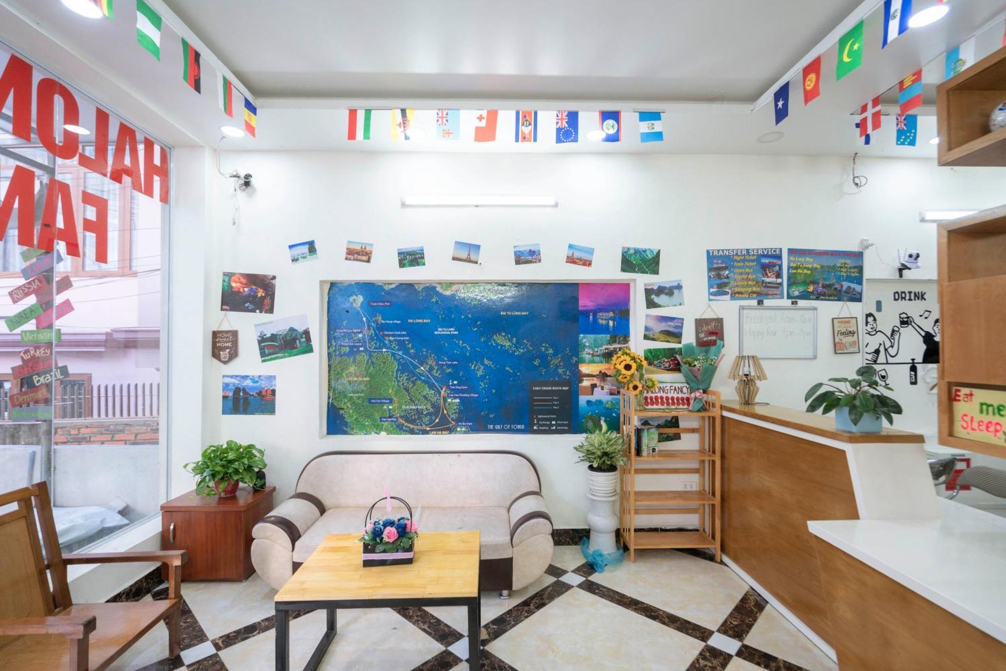 Ha Long Fancy Hostel With Vegetarian And Vegan Restaurant Exterior foto